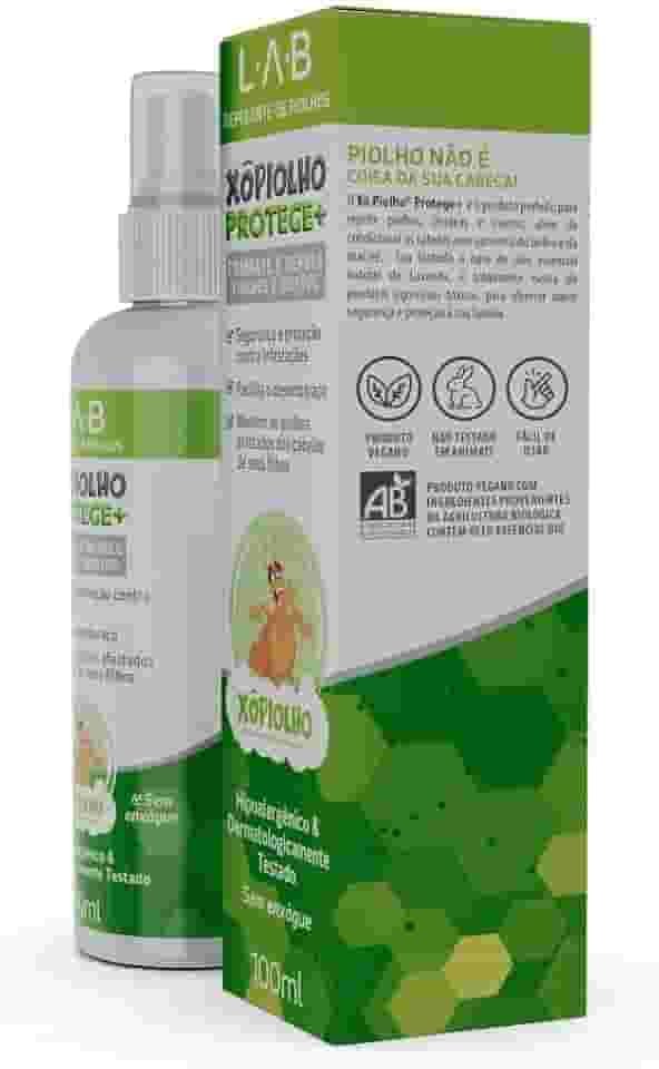 XÔ PIOLHO CAP LOÇÃO + PENTE REMOVEDOR