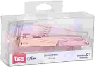 Grampeador Tris Holic Rose 30 Folhas Caixa 1 Unidade