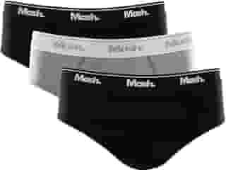 Kit 3 Cuecas Slip Algodão, Mash, Masculino