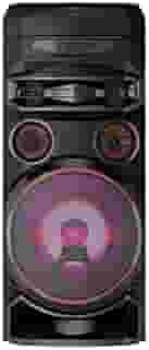 Torre de Som LG XBOOM Graves Potentes, Função DJ, Diversas Conexões, Bass Boost, Iluminação Colorida, Karaokê, Party Speaker - RNC7