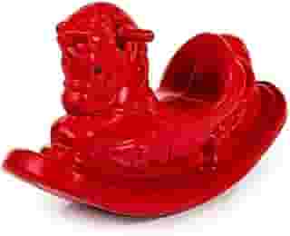 BE PLACE KIDS Cavalinho de Balanço Vermelho, Gangorra Infantil