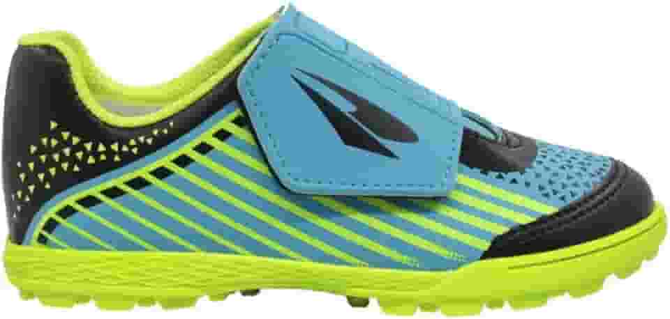 Chuteira Infantil Society com Velcro Leve Confortável e Resistente para Futebol em Grama Sintética