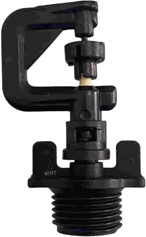 Microaspersor Bailarina Bege Saida Dupla Rosca 1/2-10 Unidades (BEGE)