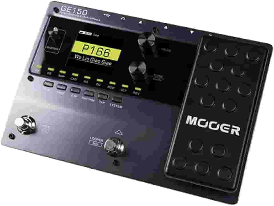 PEDALEIRA P GUITARRA MOOER GE150 COM FONTE