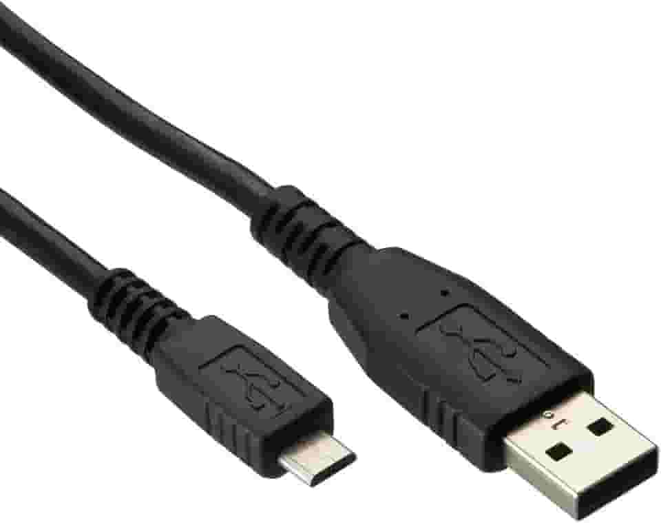 Cabo USB 2.0 para Micro USB Plus Cable PC-USB1804 Preto - 1.8Metros