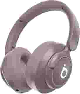 Basike Fone de Ouvido Bluetooth, ANC Cancelamento de Ruído Ativo Headphone Bluetooth 5.4 Headset com Microfone, Certificação Hi-Res Audio, 30 horas reprodução, LE29 (Rosa)