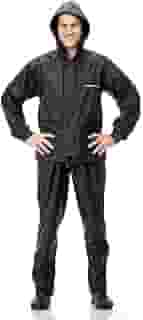 Capa de Chuva Pantaneiro + Resistente em Nylon com Capuz Impermeável