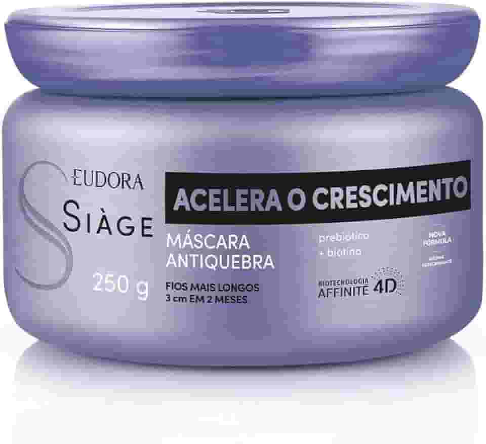 Eudora Máscara Capilar Siàge Acelera o Crescimento 250g