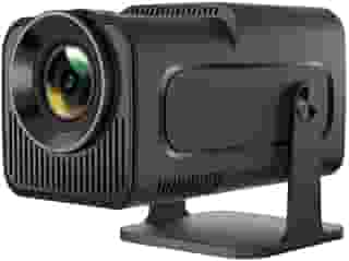 Mini projetor HY320 portátil, nativo 1080p 4K compatível com projetor inteligente de 10.000 lúmens com WiFi 6, BT 5.0, Keystone automático, sistema operacional Android 11.0 integrado, ajuste de tela,