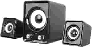 Caixa de Som 2.1 14w RMS USB Conexão P2 Controle de Volume Preto - SP172