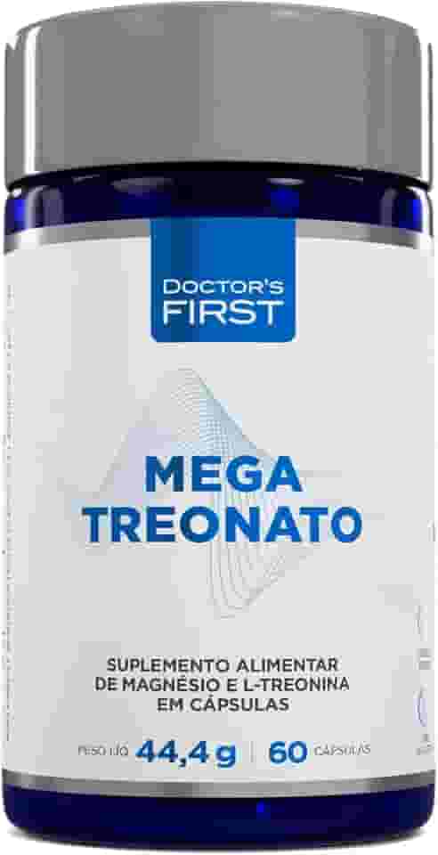 Mega Treonato 800mg 60 Cápsulas Magnesio Treonina Doctor's FIRST