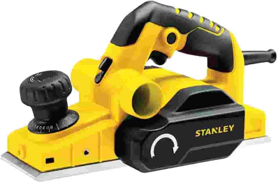 STANLEY Plaina Elétrica de 750W com Par de Lâminas Wídea Reversível 220V STPP7502
