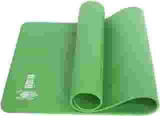 Tapete de Yoga 10mm mat pilates exercício Ioga NBR Macio 180 x 61 Odin Fit (Verde)