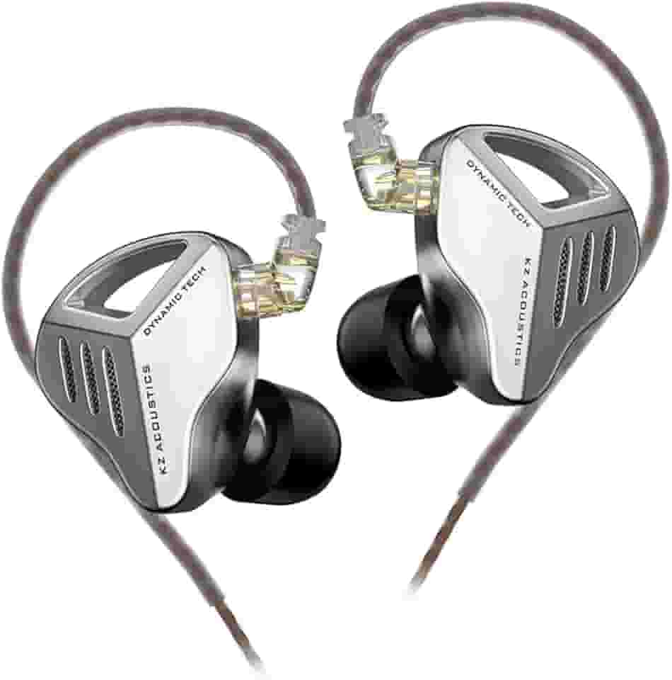 KZ-ZVX Fones de ouvido 12 mm Dual-Magnetic Dynamic in-Ear Monitor - Fones de ouvido esportivos HiFi Fone de ouvido
