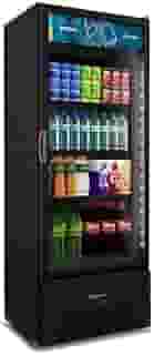 Refrigerador Expositor Vertical Metalfrio All Black Optima 577 Litros Vb52ah 220v