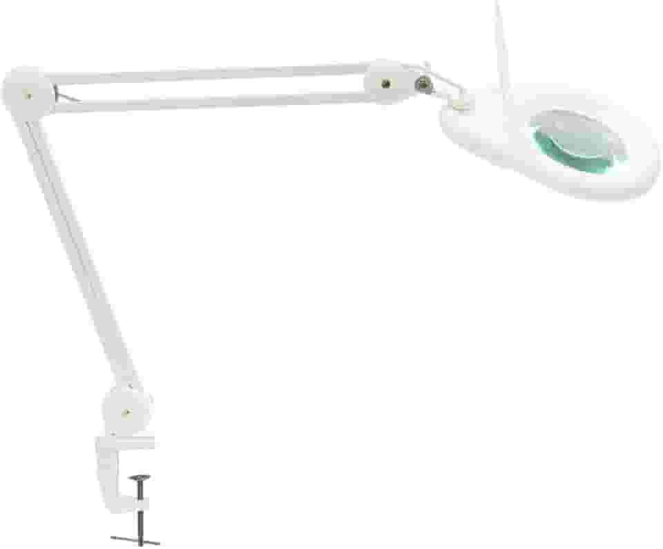 LUPA DE BANCADA COM LUMINARIA LED HL-400 5D BIVOLT