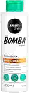 Salon Line, Shampoo, SOS Bomba, Antiqueda, Combate a Queda, Vegano - Todos os Tipos de Cabelos, 300 ml