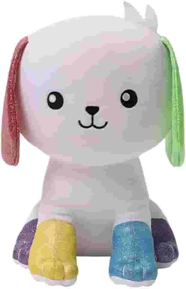 Os Chocolix Pelúcia Melodia Cachorro Branco