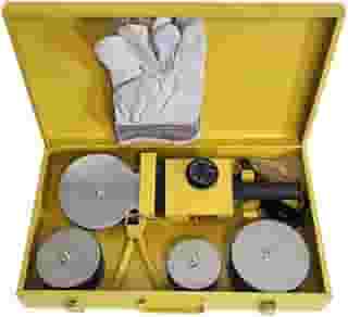 Kit Termofusor Soldador de Tubos PPR Grandes 75 a 110mm 2.000W 300 Graus Profissional