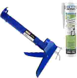 Kit Aplicador de silicone + 1 Silicone acético veda pia incolor Tekbond 256g