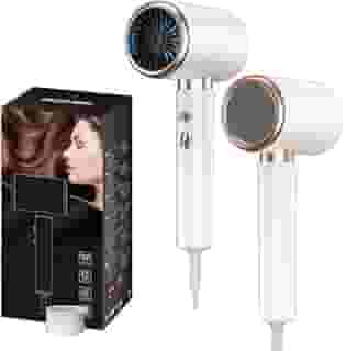 Secador de Cabelo Profissional 2000W 220V Ionic Silenciosoc com Difusor Pequeno Portátil para Viagens 37H (220V)