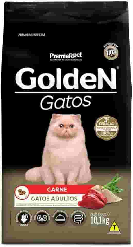Premier Pet Ração Para Gatos Adultos Golden Carne 10 1Kg