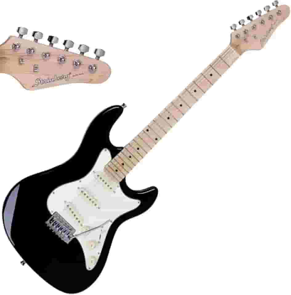 Guitarra Strato STS-100 Preto STRINBERG