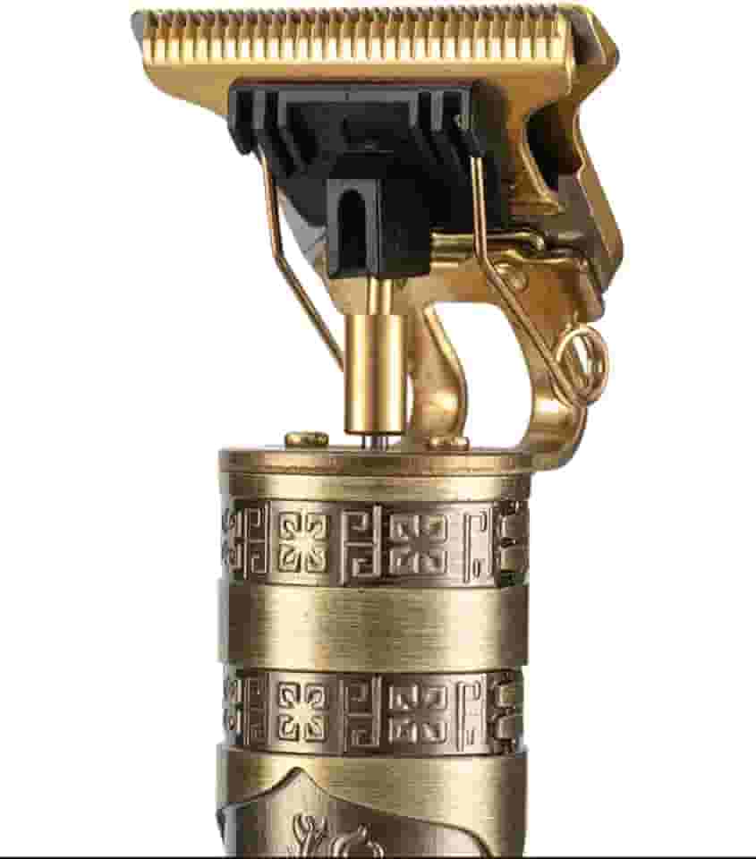 Máquina De Corte Dragão Profissional Sem Fio Para Cabelo E Barba Com Pentes Limitador de Lâmina E Acessórios