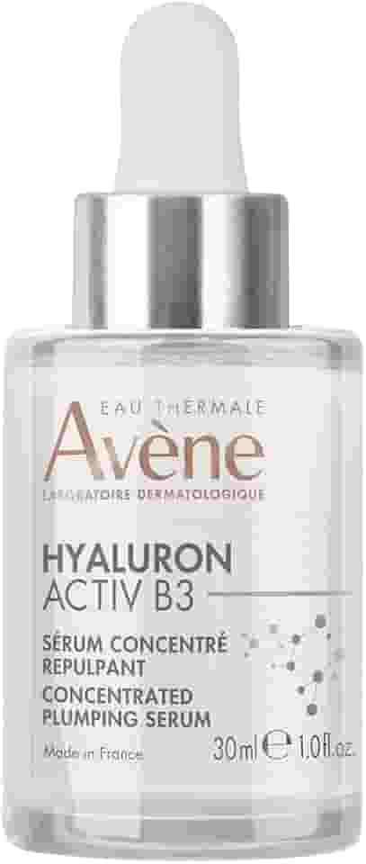 Avène Hyaluron Activ B3 Sérum Concentrado Preenchedor Com Niacinamida, Adenosina, Dois Tipos de Ácido Hialurônico Puro e Água Termal Avène. Preenche e Reduz Visivelmente Rugas, Melhora Elasticidade, Firmeza e Luminosidade da Pele. Indicado para todos os tipos de pele, 30ml