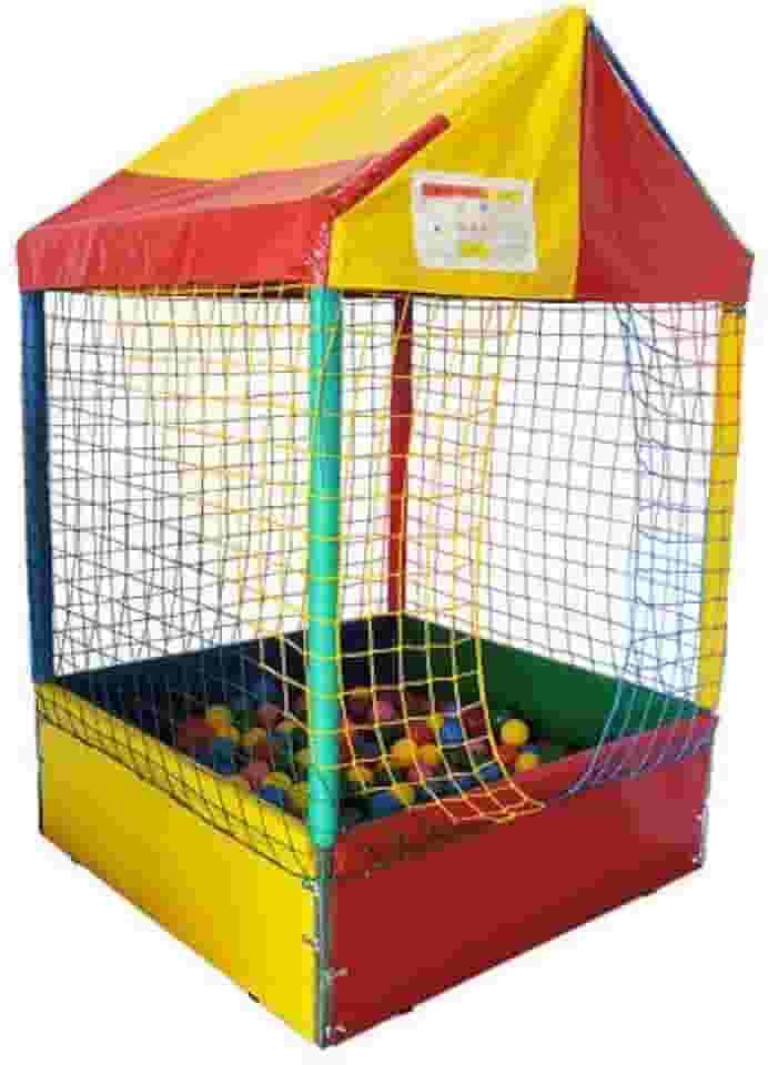 PISCINA DE BOLINHAS 1,10 MT COM 500 BOLINHAS COLORIDAS