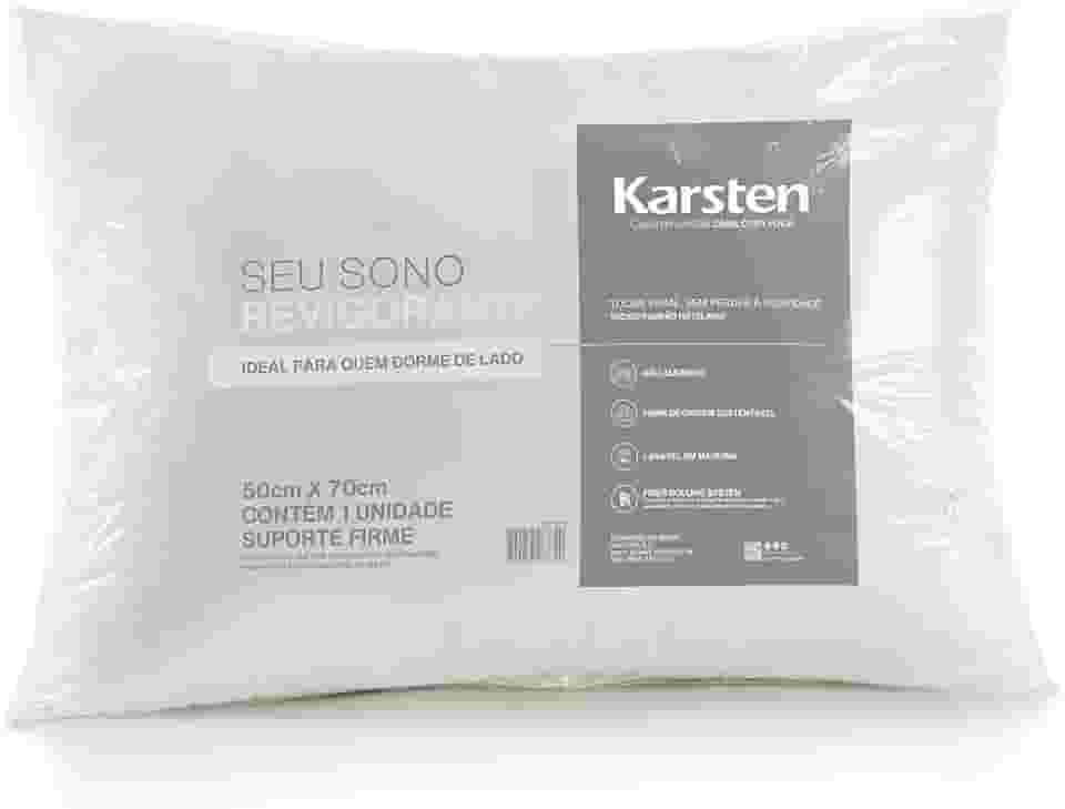 Karsten Travesseiro Suporte Firme Essencial para Dormir de Lado