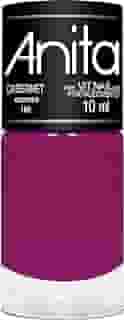 Esmalte Cabernet, Anita Cosméticos, Vinho/Roxo