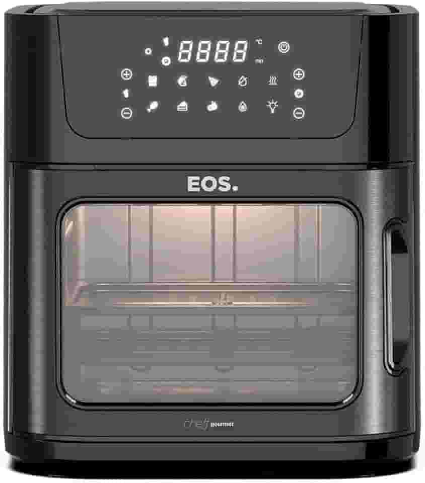 Fritadeira Air Fryer Oven Eos 15 Litros Digital Inox All Black Eaf15ip 220v