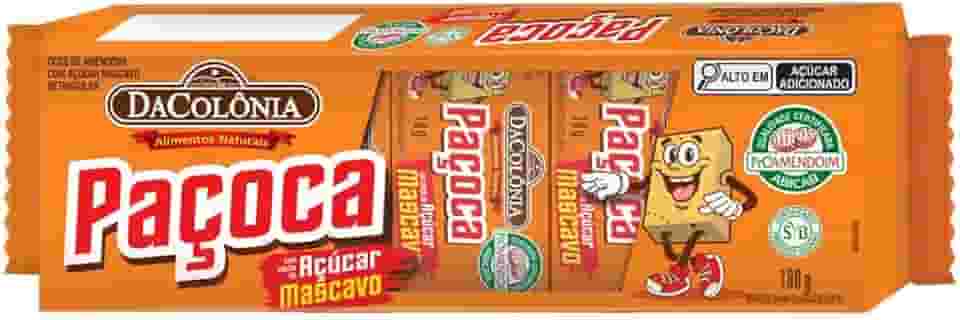 PACOCA RETANGULAR C/MASCAVO 180G
