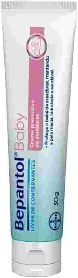 Bepantol Baby Creme Antiassaduras, Pomada Assadura Bebê, Fórmula Transparente, 30g