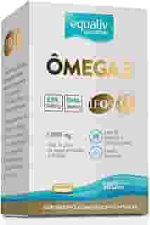 Omega 3 óleo de peixe, 180 cápsulas gel, Equaliv