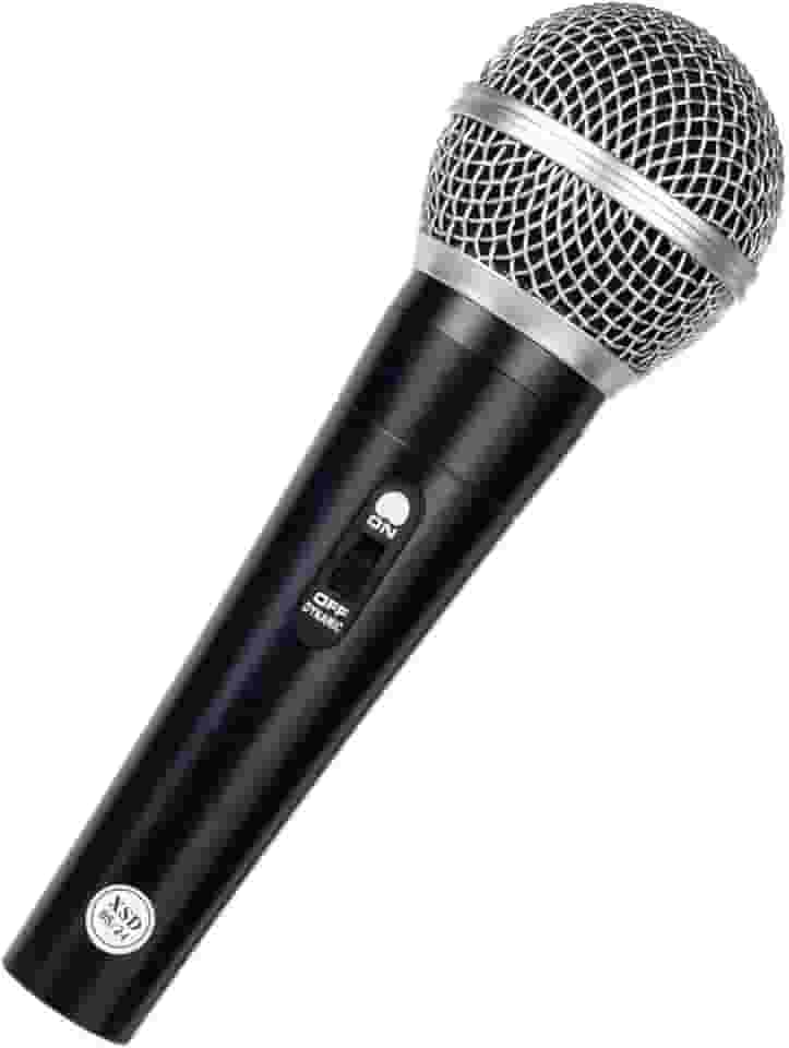 Microfone Profissional Dinâmico SM-58 com Imã Neodímio, Padrão Cardióide, Chave Liga/Desliga, Cabo XLR/P10 3m, Suporte para Pedestal e Bolsa - Ideal para Voz, Canto, Palestras, Igrejas e Shows