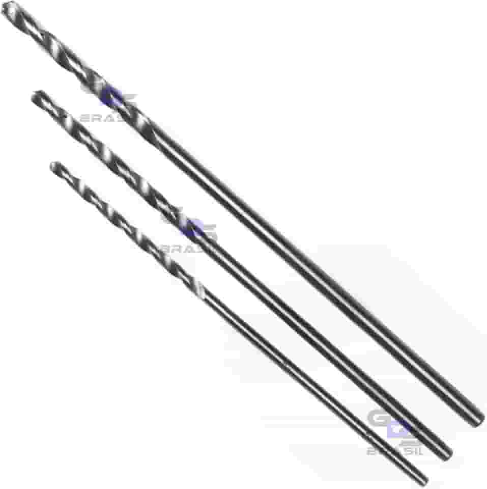 Kit Jogo De Brocas Longa Mourão SDS Para Madeira 3 Peças