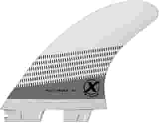 Quilha para Prancha de Surf True-X Large Expans Branca Encaixe FCS2 -Quilhas Large G7 p/Ondas Grandes