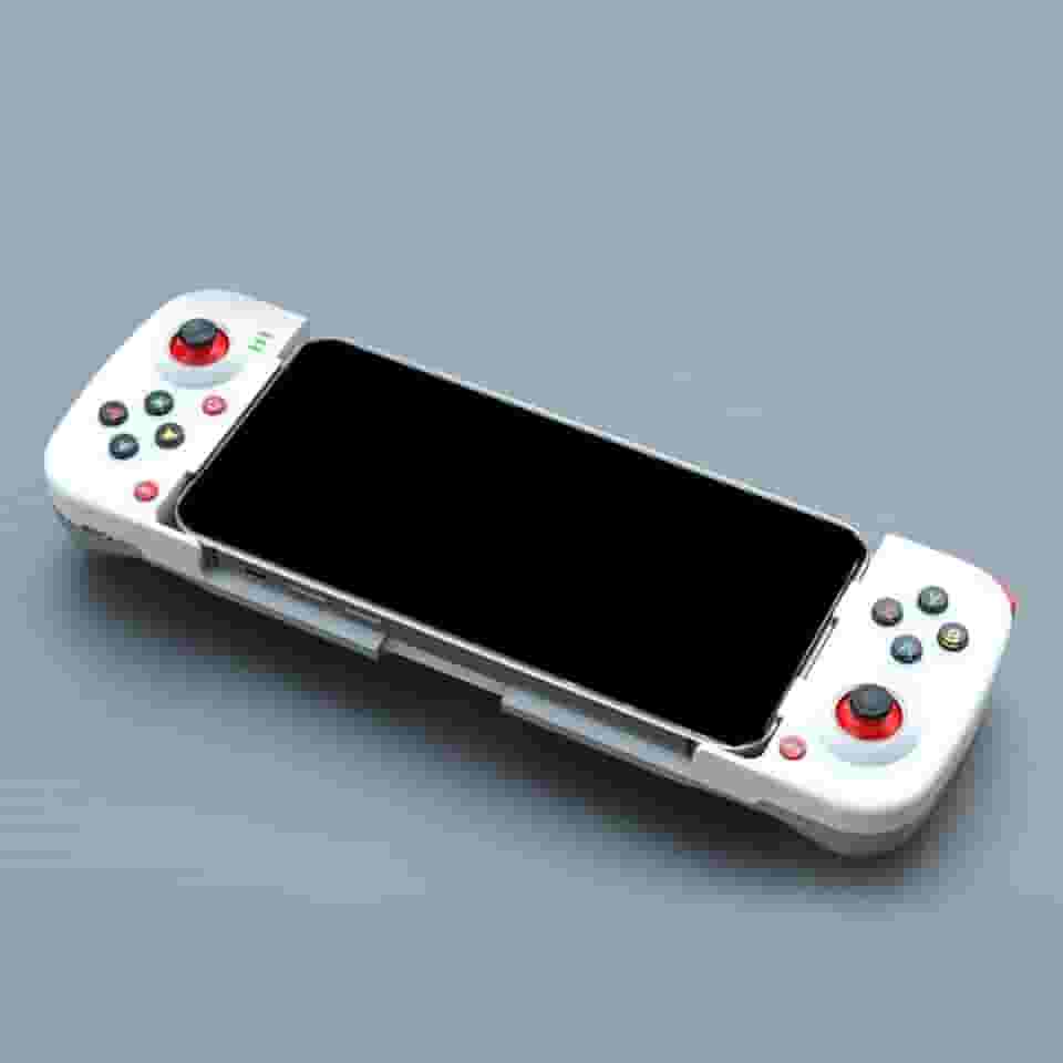 Gamepad sem fio compatível com Bluetooth controlador de jogo esticador joystick para telefones celulares PC computador