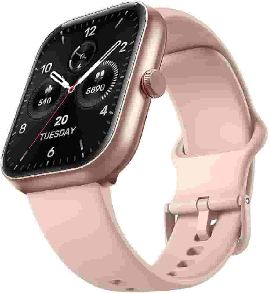 Bettdow SmartWatch, relogio smartwatch com 1.91" Ecrã tátil e Alexa, à prova d'água IP68, relogio smartwatch feminino e masculino com 100+ Modos Esportivos Faz e Recebe Ligações(ouro)