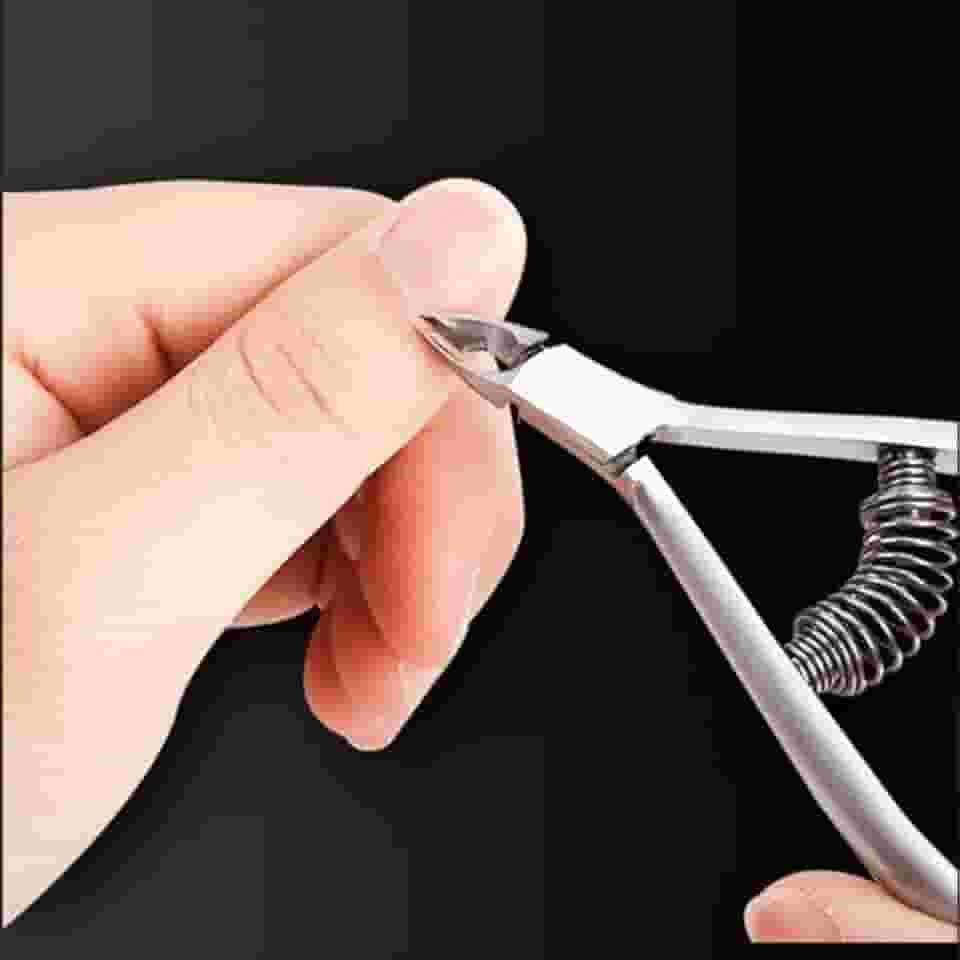 Alicate de cutícula para manicure, 5 a 6 mm, cortador profissional de cutículas, cortador de unhas, alicate de pedicure, tesoura de cutícula