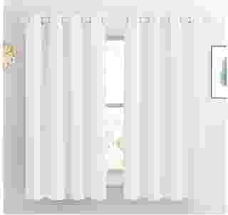 Cortina Sala Quarto Cozinha Escritório em Tecido Oxford Premium 2,60m x 1,40m (Branco)