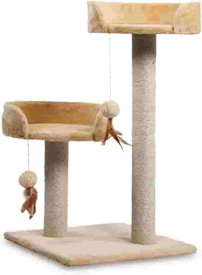 Chalesco Arranhador Duas Bases para Gatos