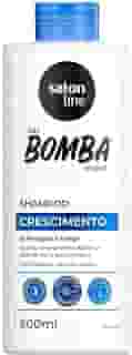 Salon Line, Shampoo, SOS Bomba, Crescimento, Reparação e Força - Todos os Tipos de Cabelos, 500 ml