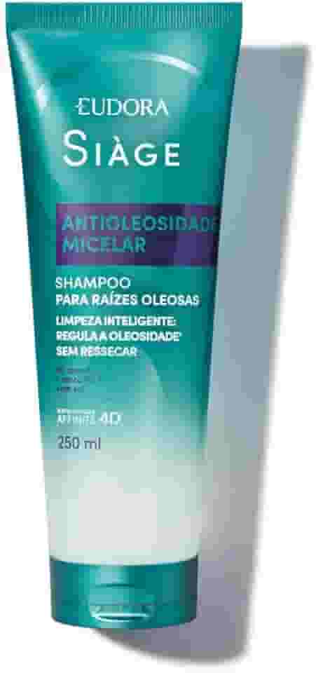 SIAGE SHAMPOO ANTIOLEOSIDADE HIDRATAÇÃO MICELAR 250ml