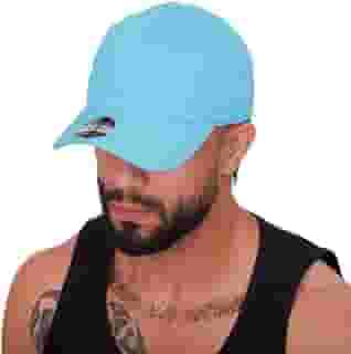 Boné Aba Curva Curvada Resina Premium Liso Masculino Dad Hat Strapback Ajustável Fitão