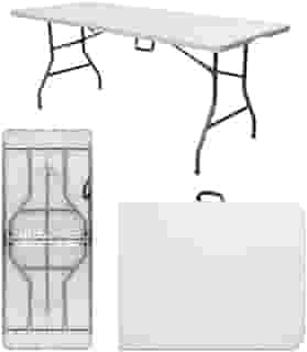 GardenLife | Picnic 180 Mesa Camping Dobravel Vira Maleta Portatil Camping Premium | 180CM