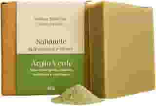 Sabonete de Argila Verde Natural Artesanal Reduz Oleosidade da Pele Cravos Espinhas Skin Care Limpeza profunda Facial