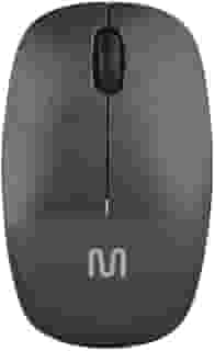Mouse Sem Fio Standard Usb 1200dpi 3 Botões Design Ergonômico Preto Multi - MO251